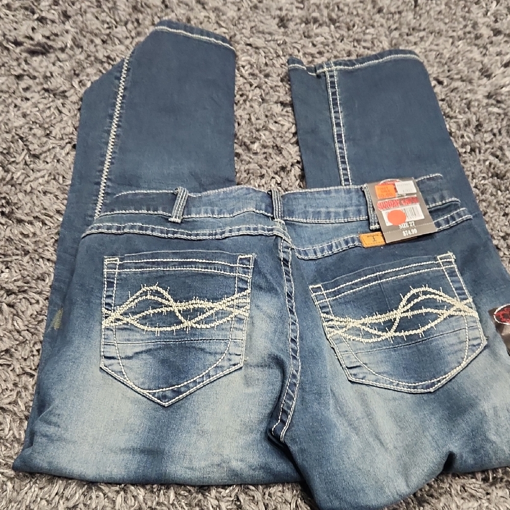 Womens Cowgirl Tuff Capri
